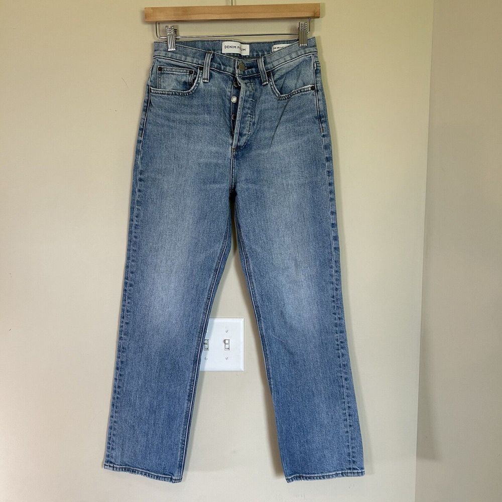 Denim‎ Forum - Aritzia - The Arlo High Rise Straight Light blue Women's 27